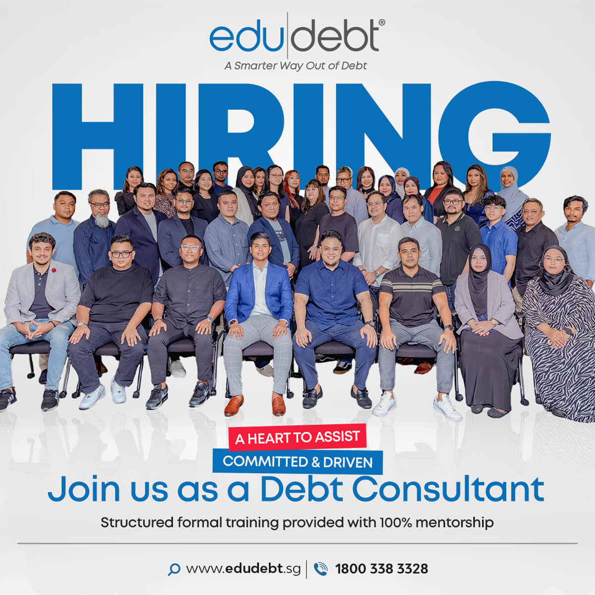 Hiring Debt Consultant for EduDebt